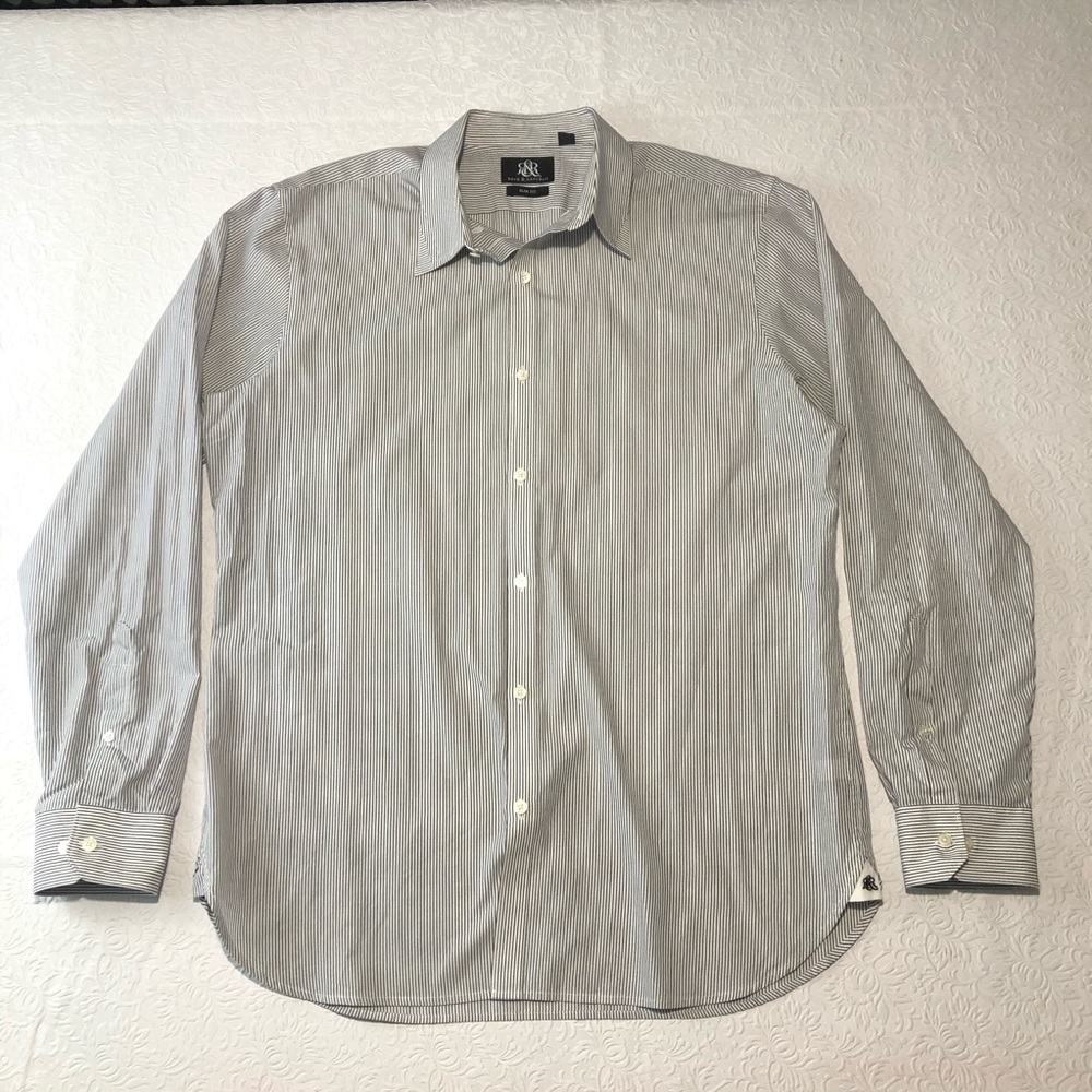Rock & Republic Men’s Shirt Size 16 1/2, 34-35.